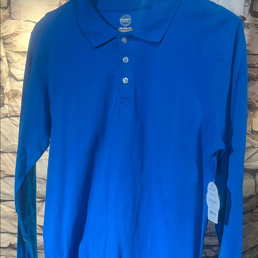 Boys Brand new with tags Long Sleeve Polo.